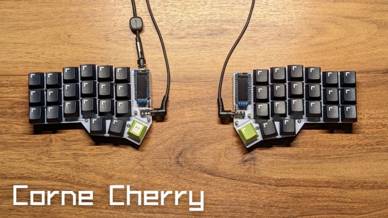 corne cherry v3 自作キーボード
